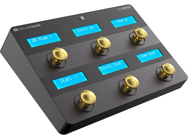 Singular Sound MIDI Maestro MIDI-kontroller fotbryter 