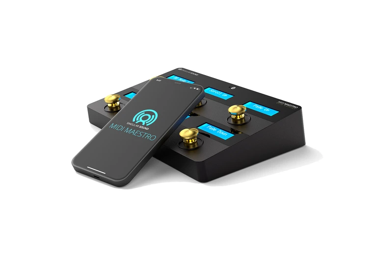 Singular Sound MIDI Maestro MIDI-kontroller fotbryter 