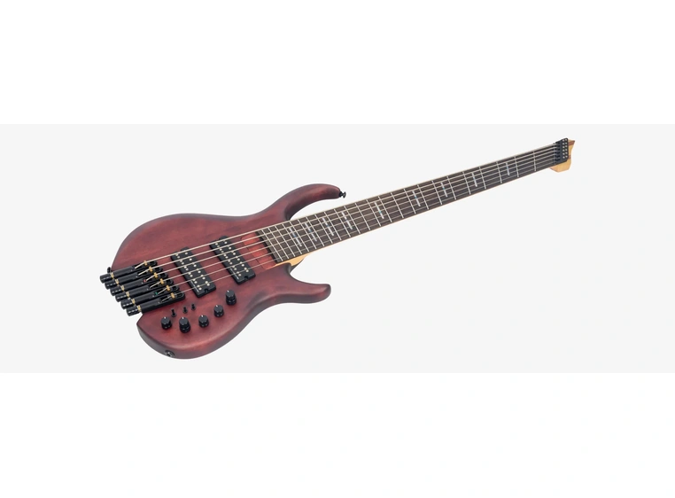 Sire Marcus Miller M6 6-string Headless Mahogany satin, med gigbag 