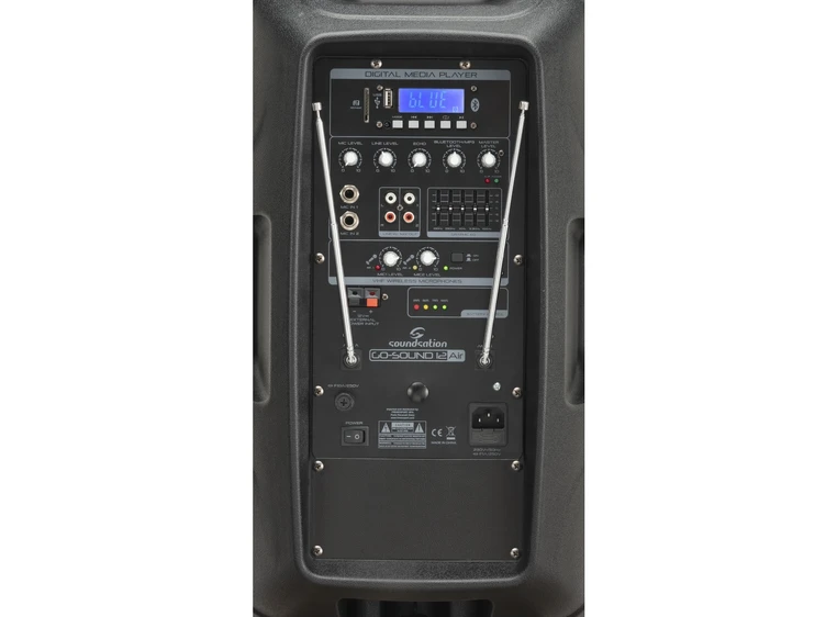 Soundsation GO-SOUND 12AIR 2-veis høyttaler med batteri 