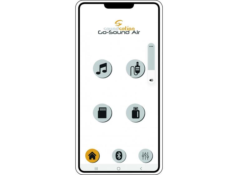 Soundsation GO-SOUND 12AIR 2-veis høyttaler med batteri