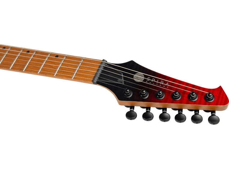 Spira Guitars S-450 Transparent Red 