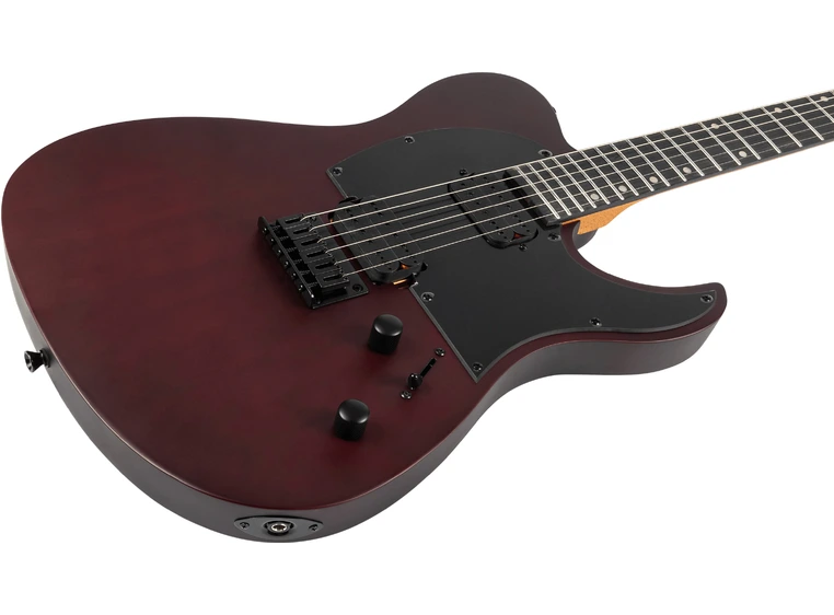 Spira Guitars T-400 Satin Wine red 