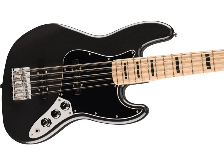 Squier Affinity Active Jazz Bass V MN, Black Metallic 