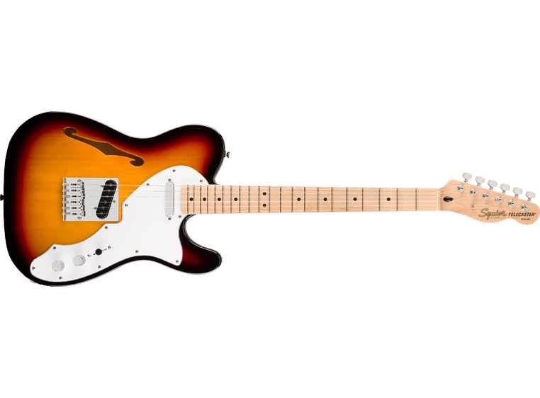 Squier Affinity Telecaster Thinline MN, 3-Color Sunburst 