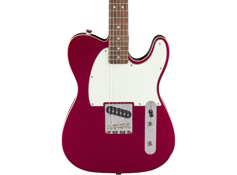 Squier Classic Vibe Custom Esquire Laurel, Parchment Pick, Candy Apple Red 