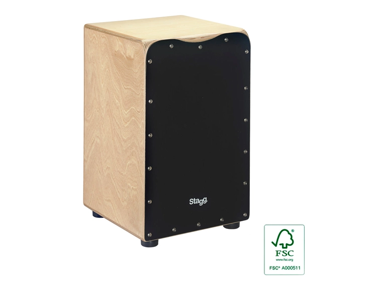 Stagg CAJ-50M BK Cajon med bag 