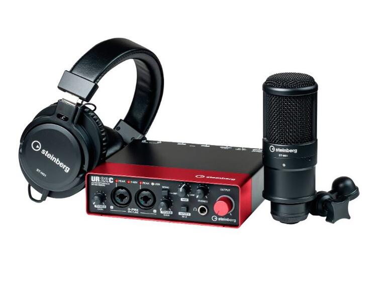 Steinberg UR22C Recording pack - Red