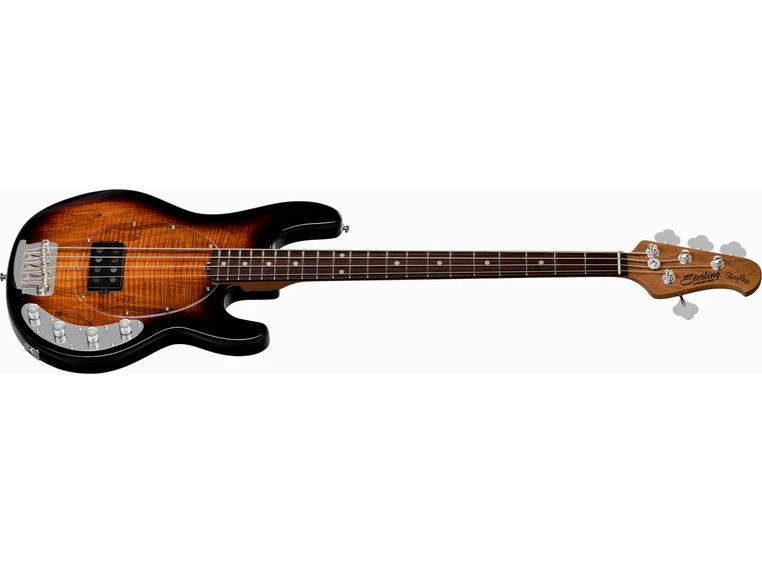 Sterling By Music Man StingRay RAY34SM 3-Tone Sunburst 