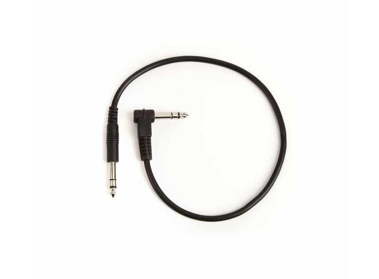 Strymon 1/4" TRS male straight 1/4" TRS male right cable 1.5'