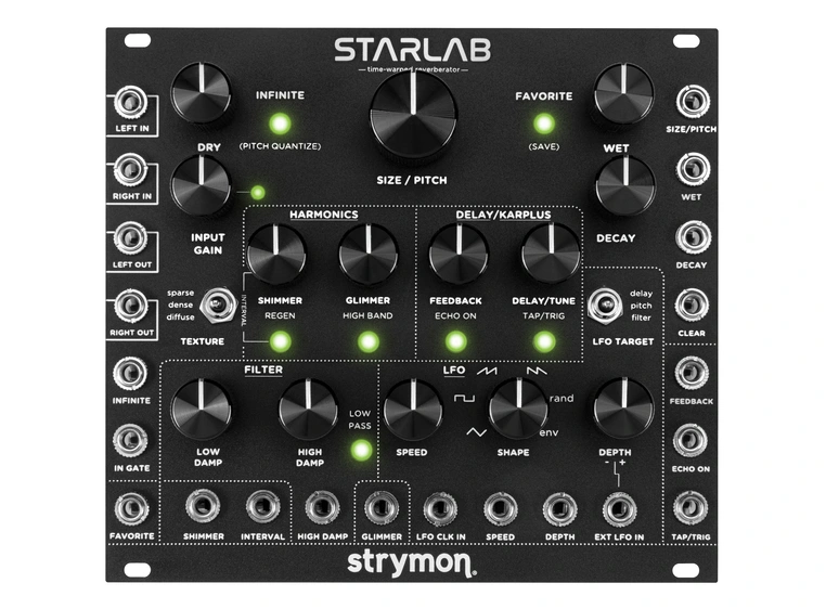 Strymon Starlab Reverb Black 