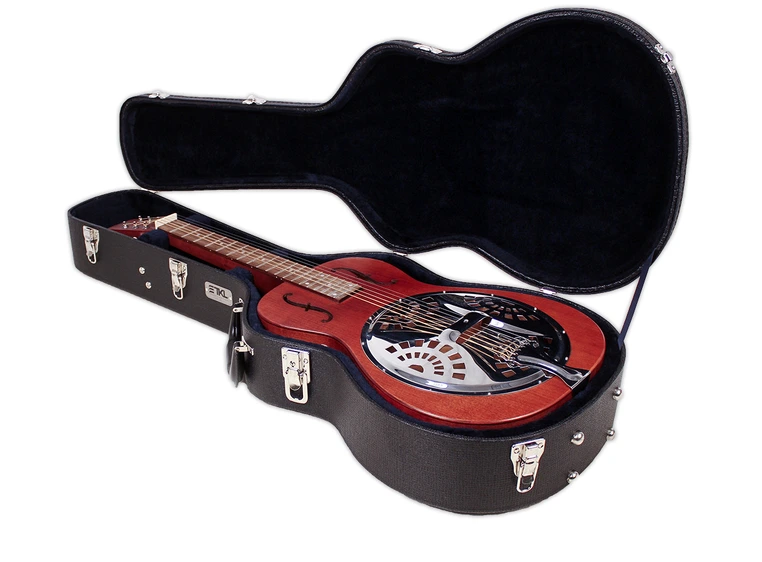 TKL LTD Arch-Top Square-Neck Reso Guitar Limited Edition Hardshell Guitar Case 