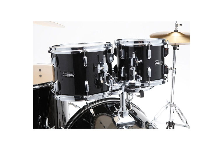 Tama ST50H5C-BNS Stagestar 5-del kompl. Trommesett m. cym, Black Night Sparkle 