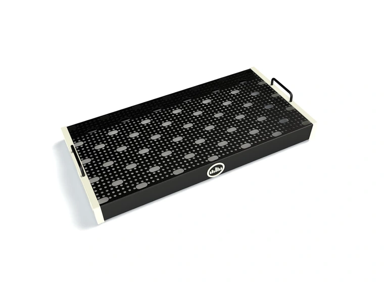 Temple Audio Design DUO Pedalbrett (32 x 61 cm) - Vintage White 