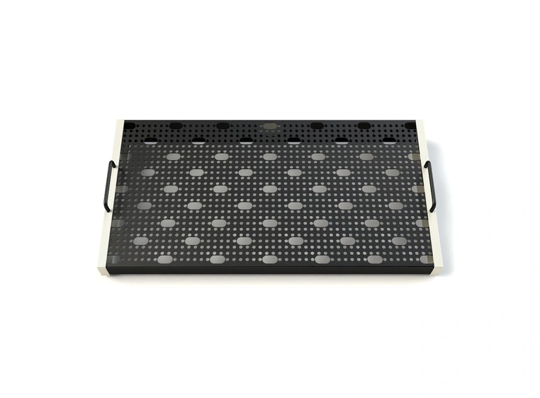Temple Audio Design DUO Pedalbrett (32 x 61 cm) - Vintage White 