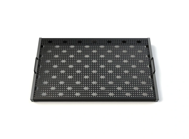 Temple Audio Design TRIO Pedalbrett (42 x 71 cm) - Gun Metal 