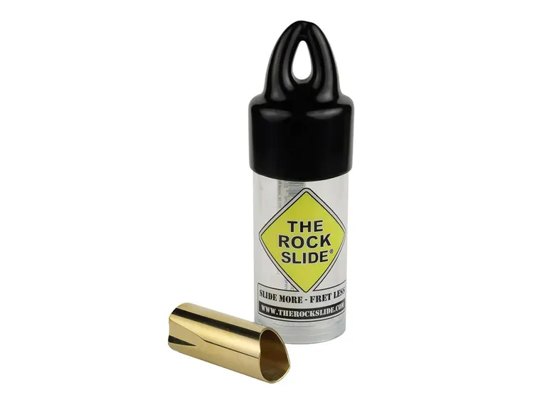 The Rock Slide Polished Brass Slide Small 