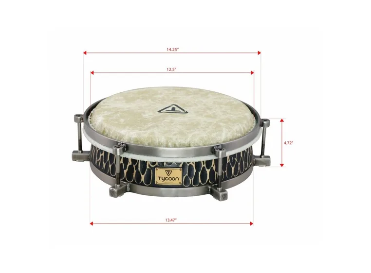 Tycoon 12½" Agile Conga - Master Handcrafted Finish 