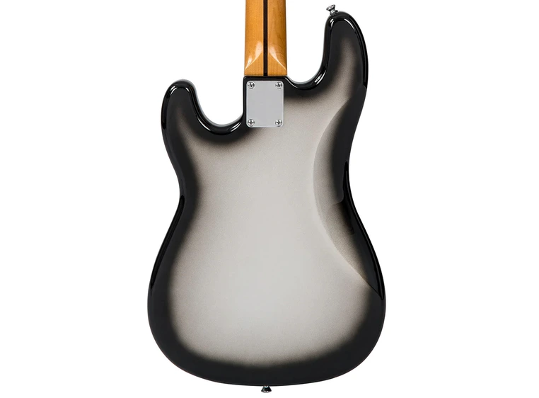 Vintage V4 Bass Silver Burst 