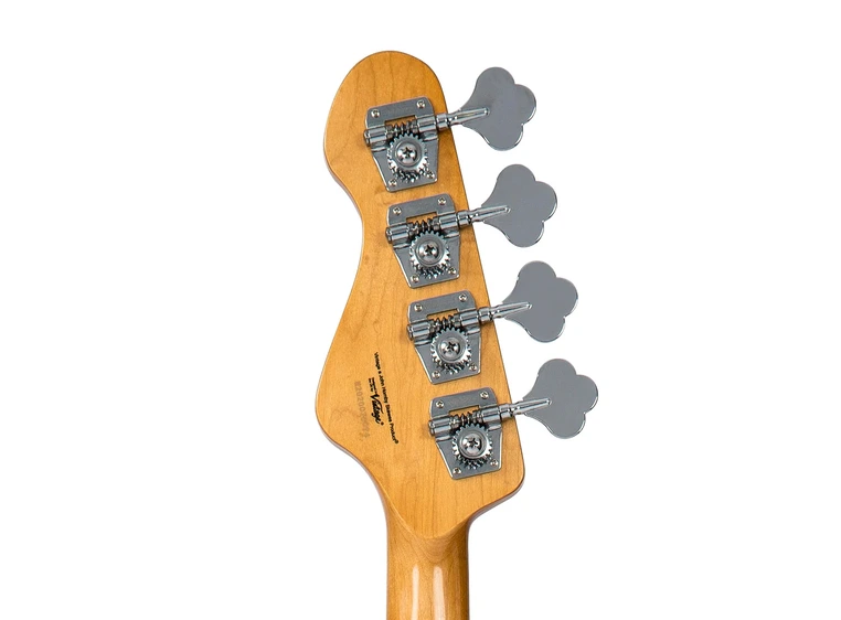 Vintage V4 Bass Silver Burst 