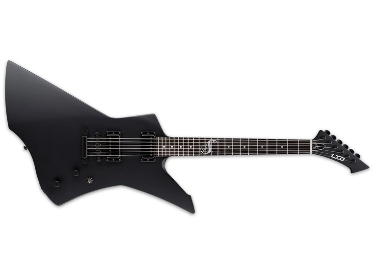 LTD Snakebyte Satin Black James Hetfield Signature 