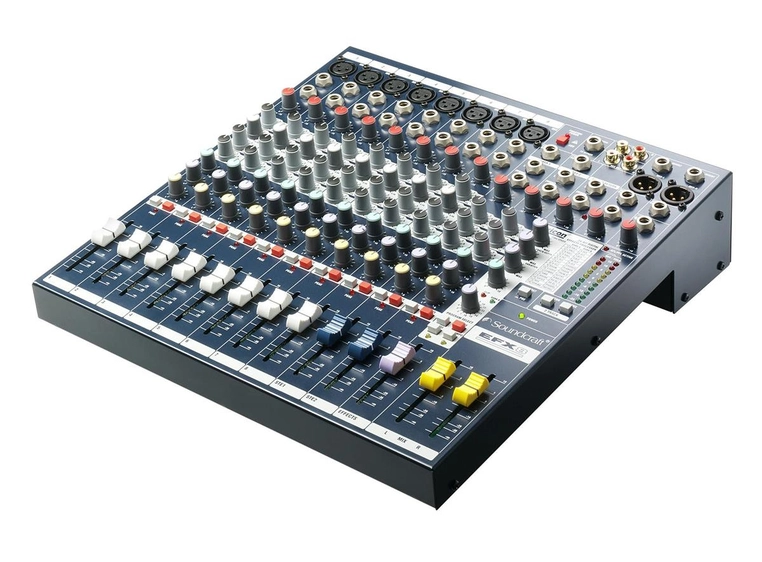 Soundcraft EFX8 8+2, 2 aux med Lexicon klang 
