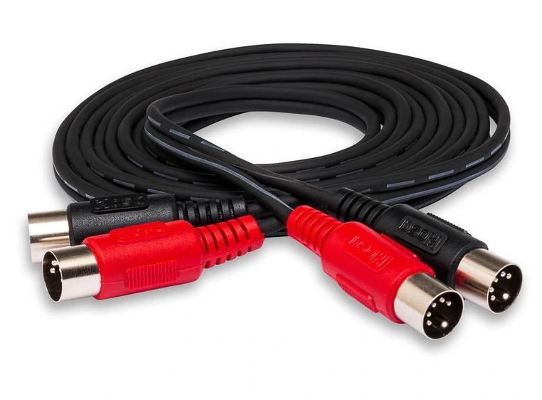 Hosa MID204 dual MIDI-kabel 4 m 
