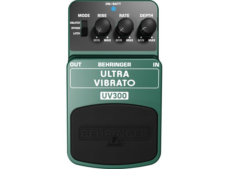 Behringer Behringer ULTRA VIBRATO UV300 Classic Vibrato Effects Pedal 