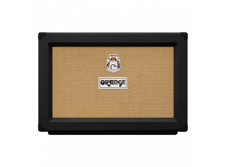Orange PPC212 2x12 Kabinett, Closed Back sort finish 