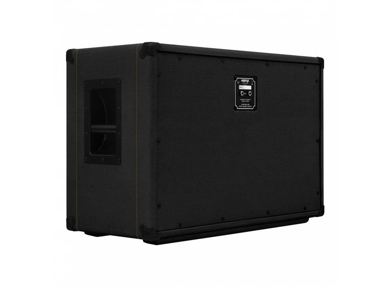 Orange PPC212 2x12 Kabinett, Closed Back sort finish 