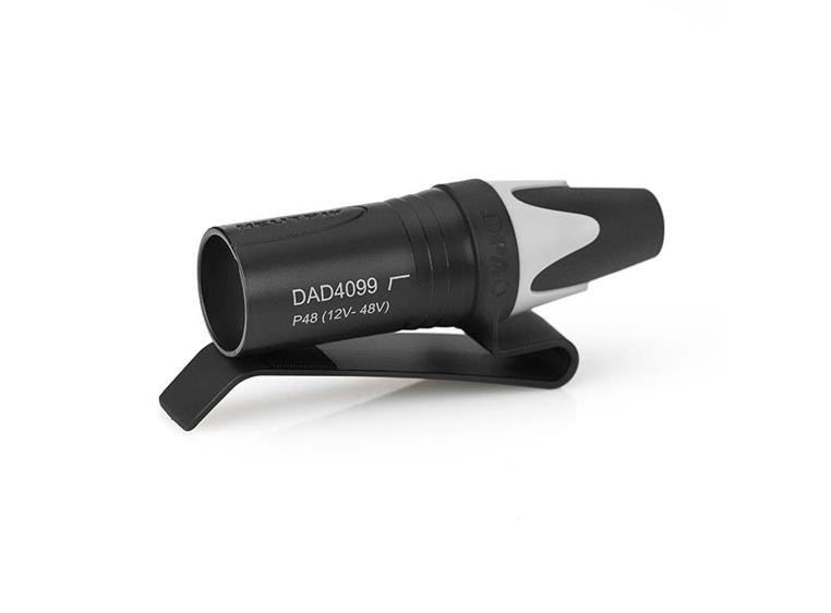 DPA DAD4099-BC Adapter: MicroDot to XLR w. belt clip & lo cut