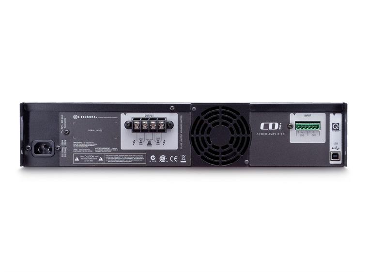Crown CDI1000 installasjonsforst. m/ DSP, 2 x 500W i 4ohm