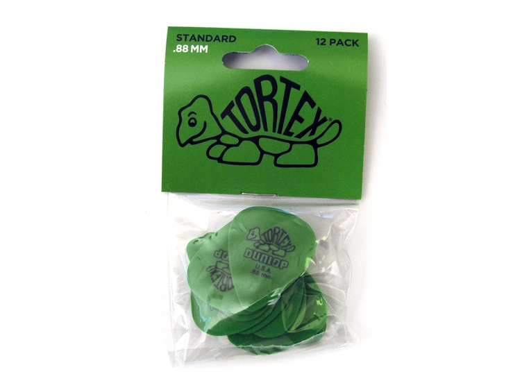 Dunlop 418P.88 0,88 Tortex Players Pack 12-pakning 