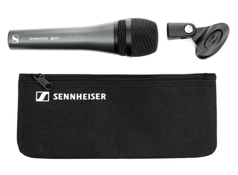 Sennheiser e835 dynamisk mikrofon, nyre-karakteristikk 