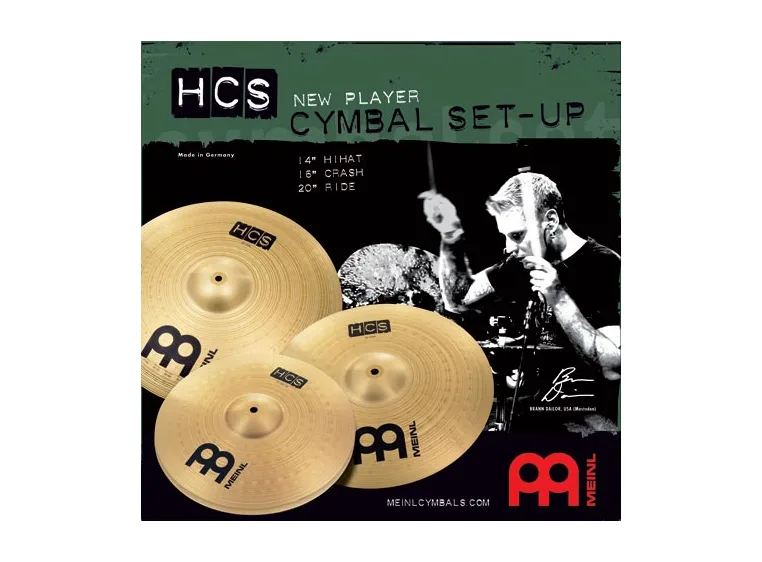 Meinl Headliner HCS-141620 Cymbalsett 