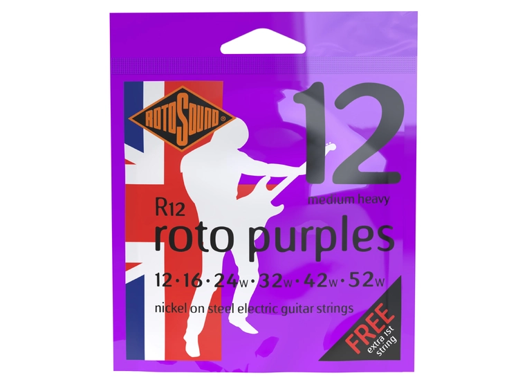 Rotosound R-12 Roto Purple (012-052) 
