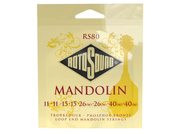 Rotosound RS-80 Troubadour Mandolin-strenger 