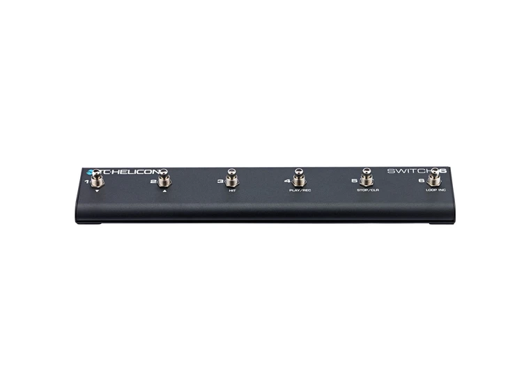 TC-Helicon Switch-6 6-Button Footswitch for TC-Helicon Vocal & Guitar Multi-FX 