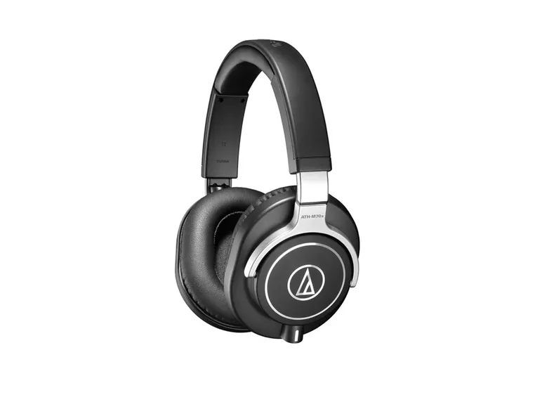 Audio-Technica ATH-M70X (Studio Monitor) Hodetelefoner med 3 avtagbare kabler 