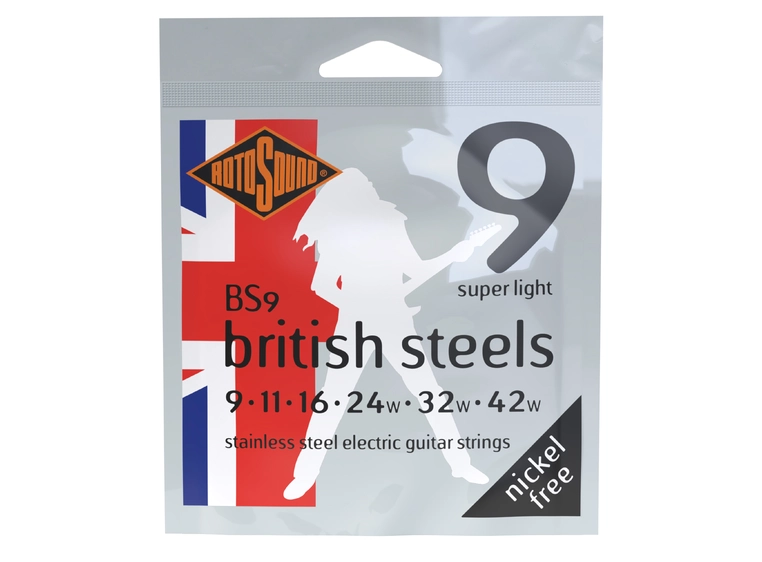 Rotosound BS- 9 British Steels (009-042) 