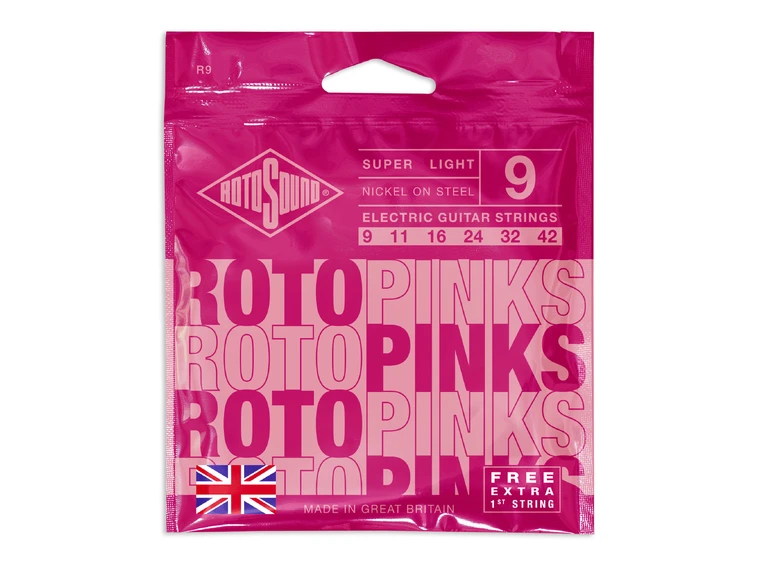 Rotosound R- 9 Roto Pinks (009-042) 
