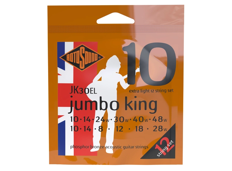Rotosound JK-30EL 12.Str.Ph.Bronze. (010-048) 12 str 