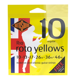 Rotosound R-10 Roto Yellows (010-046)