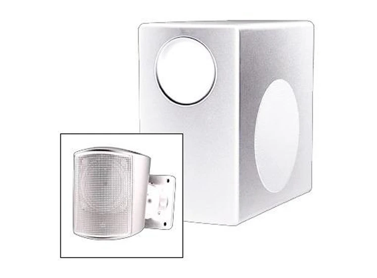 Jbl 2,5 Satelitthøyttaler til C50S/T og 40CS/T subbass, hvit 