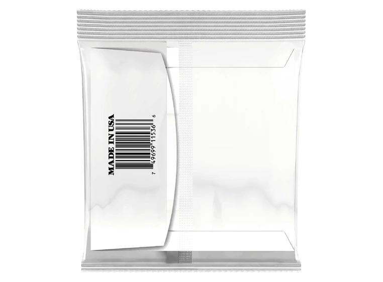 Ernie Ball EB-1536 Clear & Silver 2 E6. Sølvspunnet. 