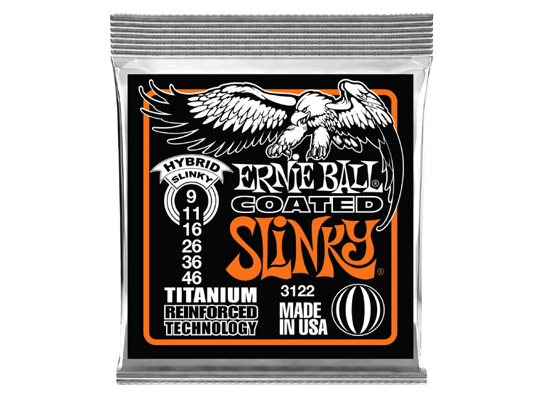 Ernie Ball EB-3122 RPS Coated Electric Hybrid Slinky 009-046 