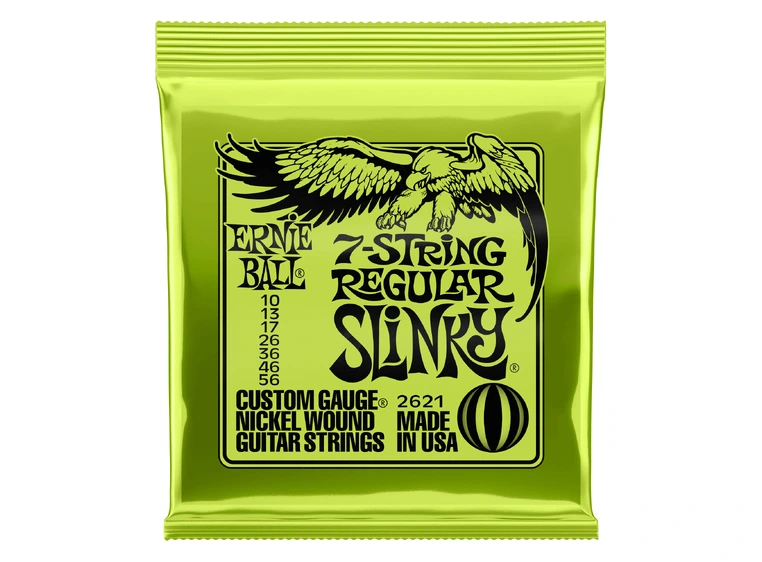 Ernie Ball EB-2621 Slinky Nickelwound 7-STR Regular Slinky 