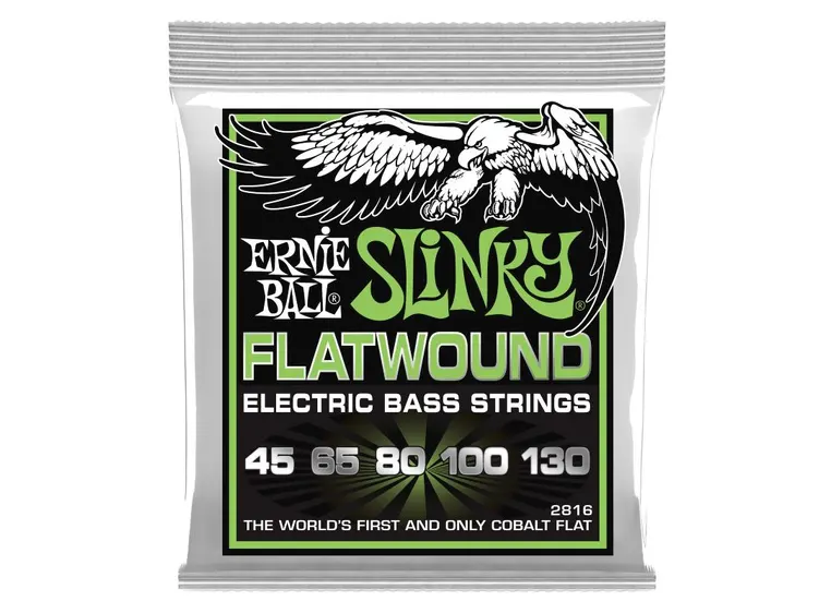 Ernie Ball EB-2816 5str bass flat kobolt (045-130) 5 strenger 
