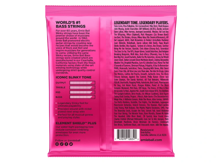 Ernie Ball EB-2834 Roundwound Super Slinky 045-100 