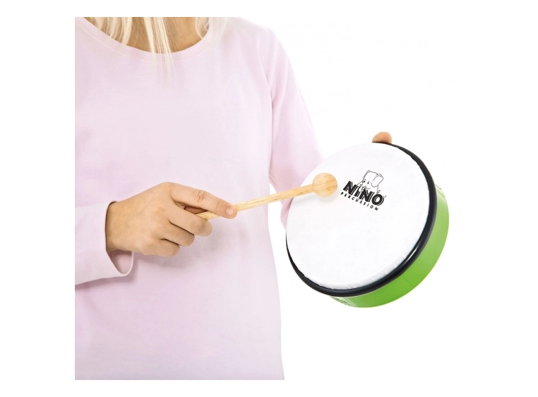 Nino Percussion 4-GG Håndtromme 6" Grass Green (M) 